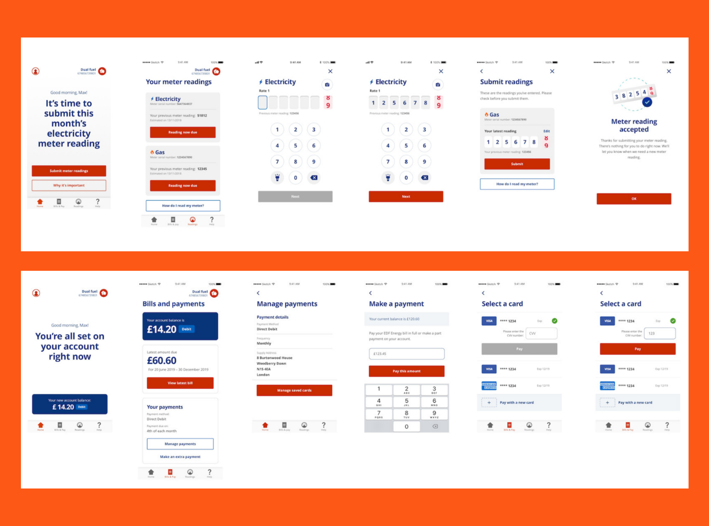 App High fidleity design